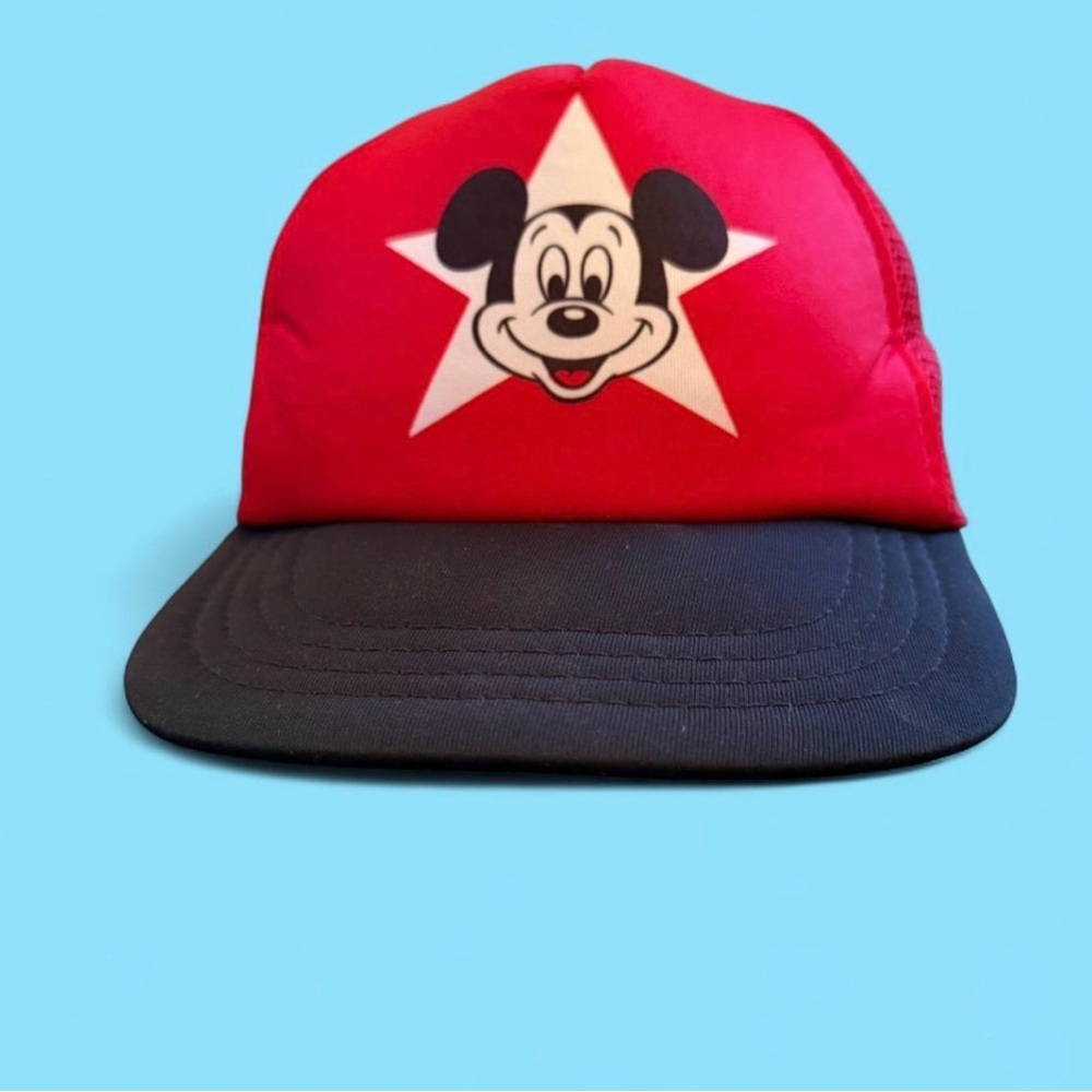 1980s Disney Mickey Star
Trucker Hat